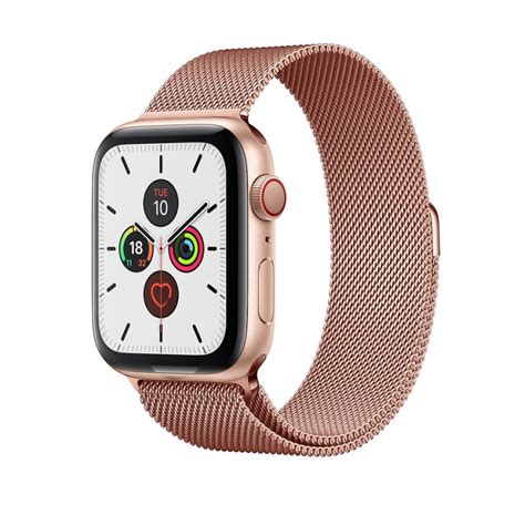 Rose Gold Milanese Loop for Apple Watch