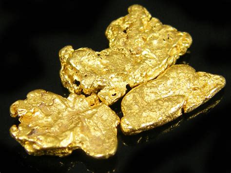 3 X AUSTRALIAN ALLUVIAL GOLD NUGGETS 1.35 GRAMS LGN