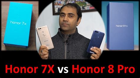 Honor 7X Vs Honor 8 Pro - Speed Test - YouTube