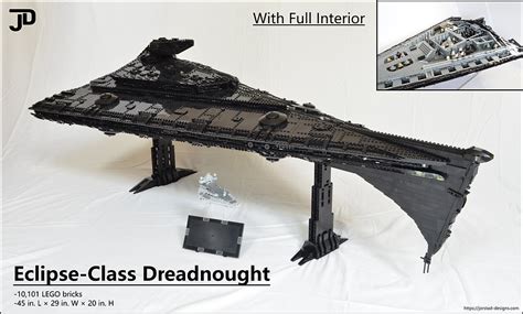 Instructions: Eclipse-Class Dreadnought 2.0 | Jorstad Designs, LLC