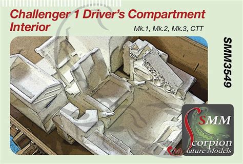 Challenger 1 & Challenger 2 Driver Interiors | Armorama™