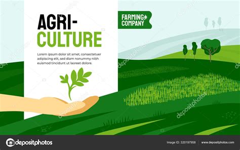 Agricultural company design template Stock Vector Image by ...