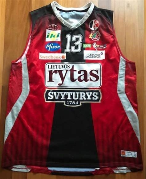 Lithuanian Basketball League 2008-09 Jerseys