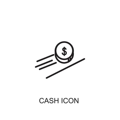 Premium Vector | Cash vector icon icon