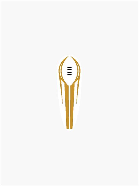 "CFP Trophy Logo" Sticker for Sale by WedgeBrantilles | Redbubble