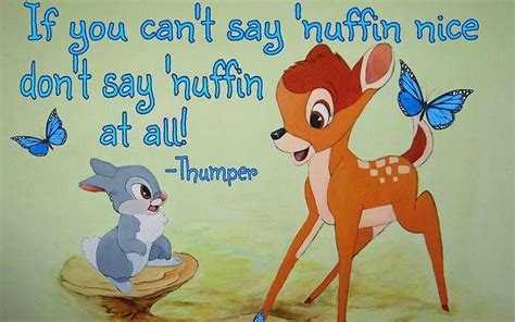 Pin by Ann Misra on Think About It... | Bambi quotes, Inspirational quotes, Thumper