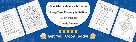 Memory Activity Book for Seniors in Large Print: An Easy Puzzle Book ...