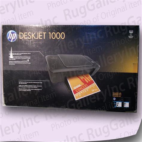 HP Deskjet 1000 Printer Inkjet Photo Color USB 2.0 Computer Home Office ...