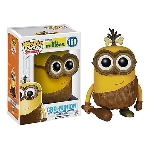 Minions Movie Cro-Minion Toy | Pop minion, Pop vinyl figures, Funko pop dolls