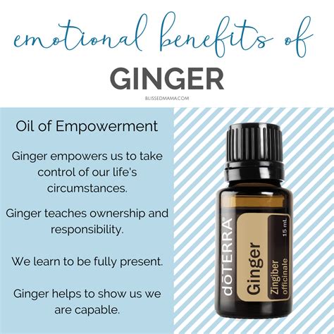 Ginger Essential Oil Benefits, Uses, & Sourcing with doTERRA | Co ...