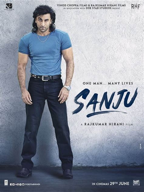 Sanju posters: Ranbir Kapoor is Sanjay Dutt’s doppelganger | Entertainment Gallery News, The ...