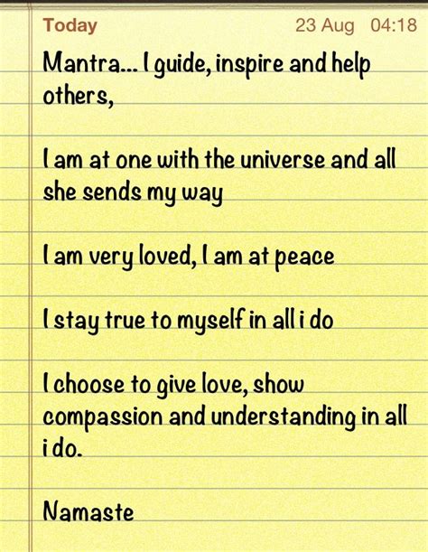 Daily mantra | Daily mantra, Meditation quotes, Daily affirmations