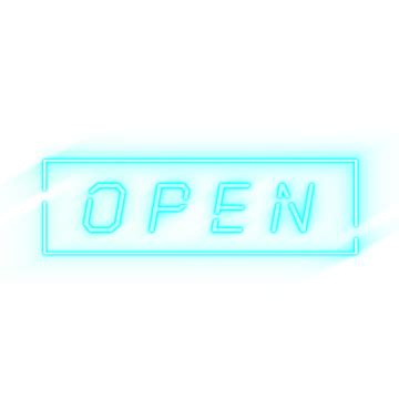 Neon Border Open Sign, Neon, Open, Open Sign PNG Transparent Clipart Image and PSD File for Free ...