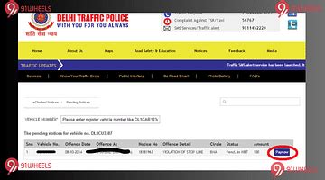 E-Challan In Delhi : Know It All Here