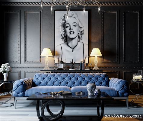 interior-07 Marilyn Monroe :: Behance