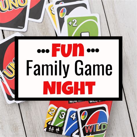 Fabulously Fun Family Game Night Ideas – Fun-Squared