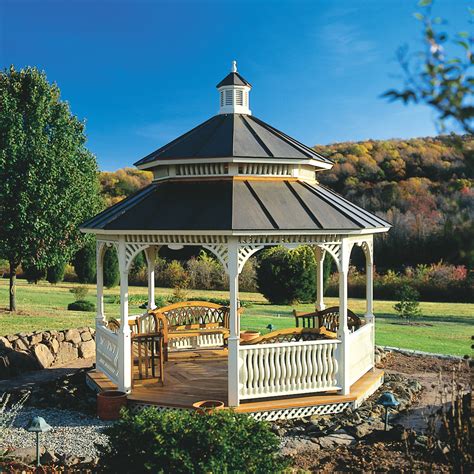 Cedar Gazebo Kit - Romantic Getaway - Landscape - Philadelphia - by ...