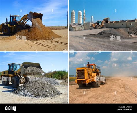 Set of big loader Stock Photo - Alamy