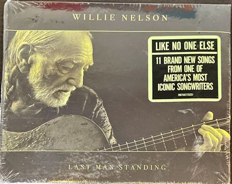 WILLIE NELSON: LAST MAN STANDING, Hobbies & Toys, Music & Media, CDs ...