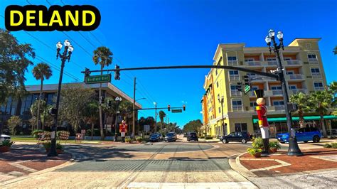 DeLand Florida Driving Through - YouTube