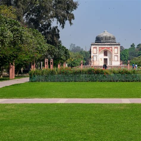 Inside View of Architecture Tomb Inside Sunder Nursery in Delhi India ...