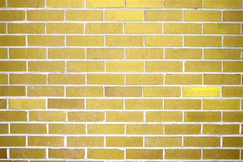 Yellow Brick Wall Texture Picture | Free Photograph | Photos Public Domain