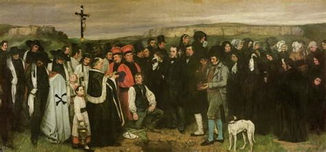 Burial at Ornans, 1849-50 | Reproductions of famous paintings for your wall