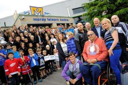 Moray Leisure Centre ice rink saved