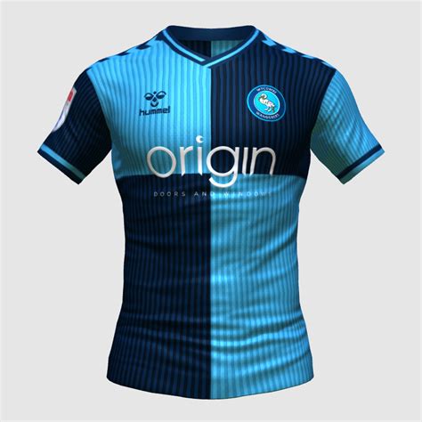 Wycombe Wanderers 2023/24 home concept kit - FIFA 23 Kit Creator Showcase