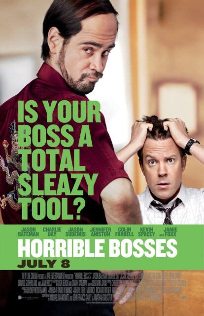 Horrible Bosses movie poster print : 11 x 17 inches : Colin Farrell | eBay