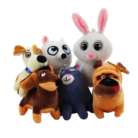 11 16cm 6pcs/lot Max Snowball Chloe Buddy Mel Gidget cute animal dog ...