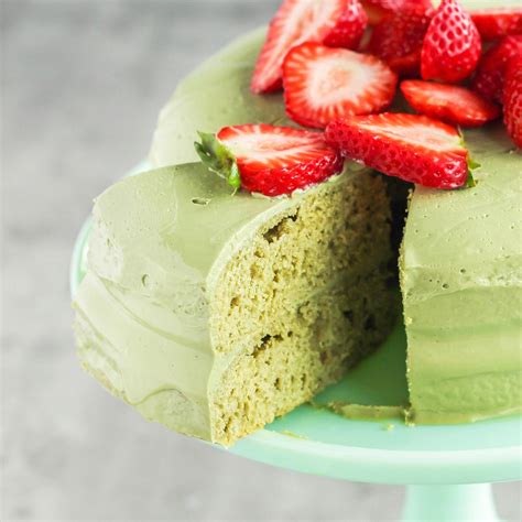 Healthy Matcha Cake with Matcha Frosting | Recipe Cart