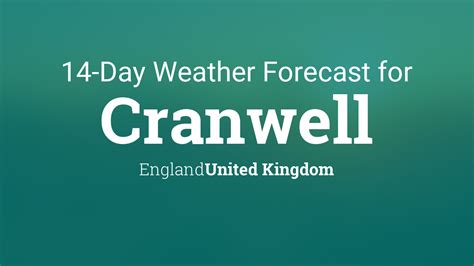 Cranwell, England, United Kingdom 14 day weather forecast