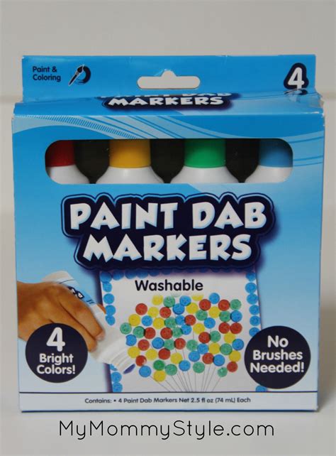 Activities with Paint Dab Markers - My Mommy Style