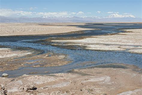 Salar De Atacama, the Largest Salt Flat in Chile Desert of the Atacama, Chile Stock Image ...