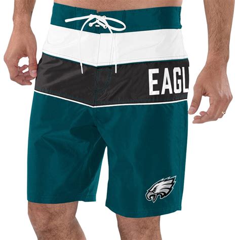 Philadelphia Eagles G-III Sports by Carl Banks All Star Swim Trunks – Green/Black – PHILADELPHIA ...