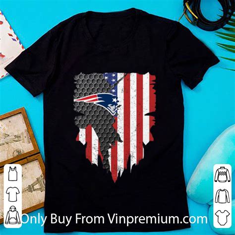 Premium New England Patriots American Flag shirt, hoodie, sweater ...