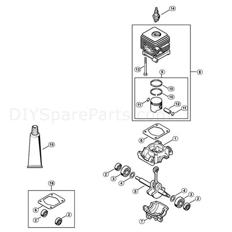 Stihl Bg 50 Parts Diagram