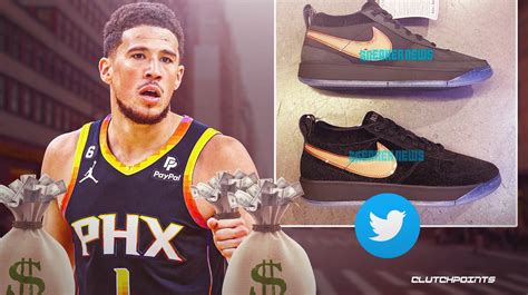 Suns' Devin Booker unveils look at first signature Nike shoe