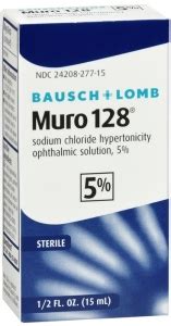 Muro 128 5% Eye Drops - 15ml Bottle