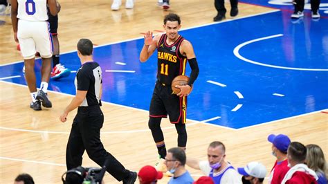 NBA playoffs 2021: Trae Young showed up late, but the party continues ...