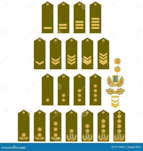 Armed Forces Insignia Estonia Stock Vector - Illustration of country ...