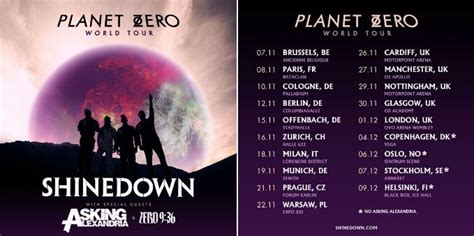 Shinedown - Tour 2022 - 19/11/2022 - München - Bayern - Germany ...