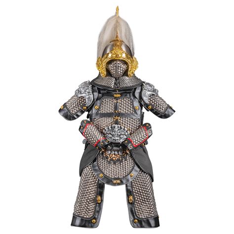 Nfstrike Ancient Chinese Lamellar Armor outfit with Helmet (Black) – NFSTRIKE