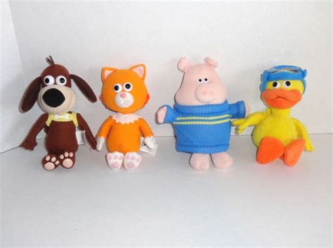 Timmy Time Plush Set Lot Paxton Pig Ruffy Dog Yabba Duck Mittens Cat P66 | Pigs, Toys and Dogs