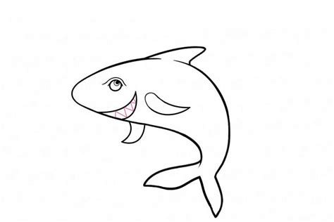 Baby Shark Drawing: Step By Step, Easy and Simple