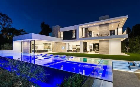 $35 Million Newly Built Contemporary Mansion In Beverly Hills, CA | Homes of the Rich