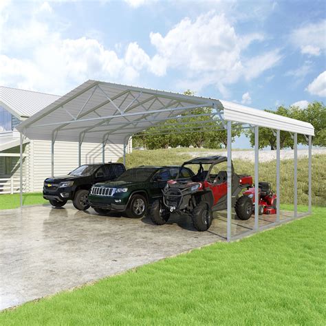 Classic Carport - 30'W x 20'L x 10'H - Carport or Shelter - Building Kits