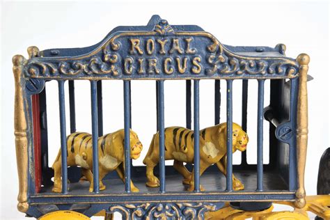 Lot Detail - ROYAL CIRCUS TIGER CAGE.