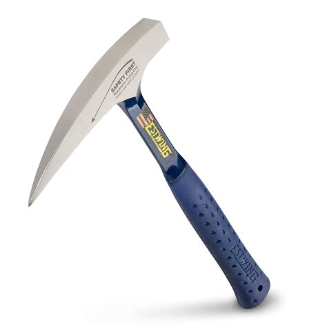 Buy ESTWING Rock Pick - 22 oz Geology Hammer with Pointed Tip & Shock ...